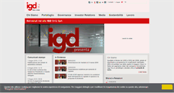 Desktop Screenshot of gruppoigd.it